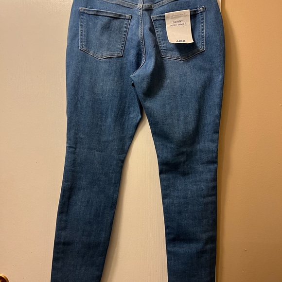 NWT Size Large /32 leg JJXX Jack Jones Ladies High Waist Skinny Jeans - Picture 7 of 8